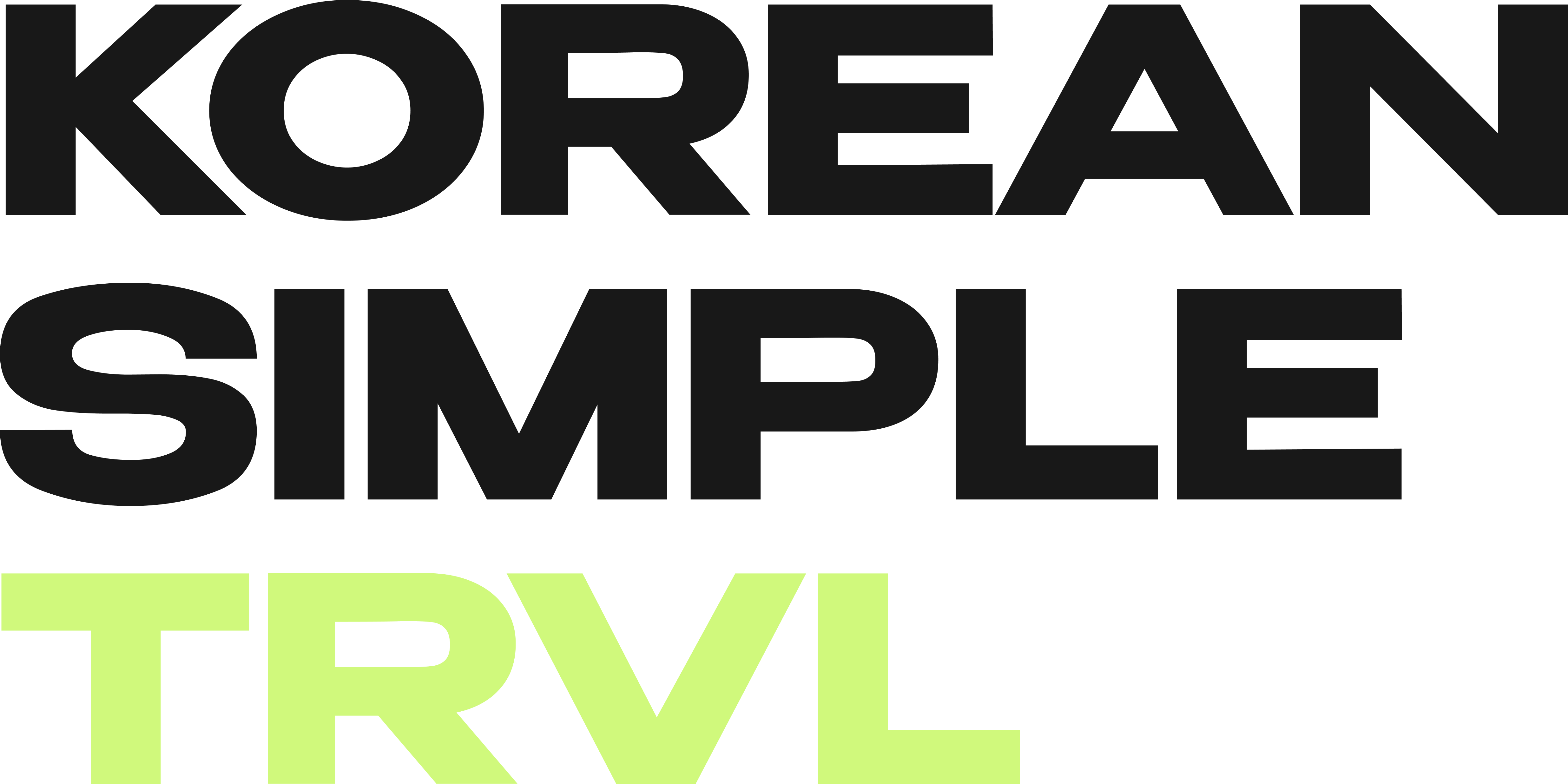 Korean Simple TRVL